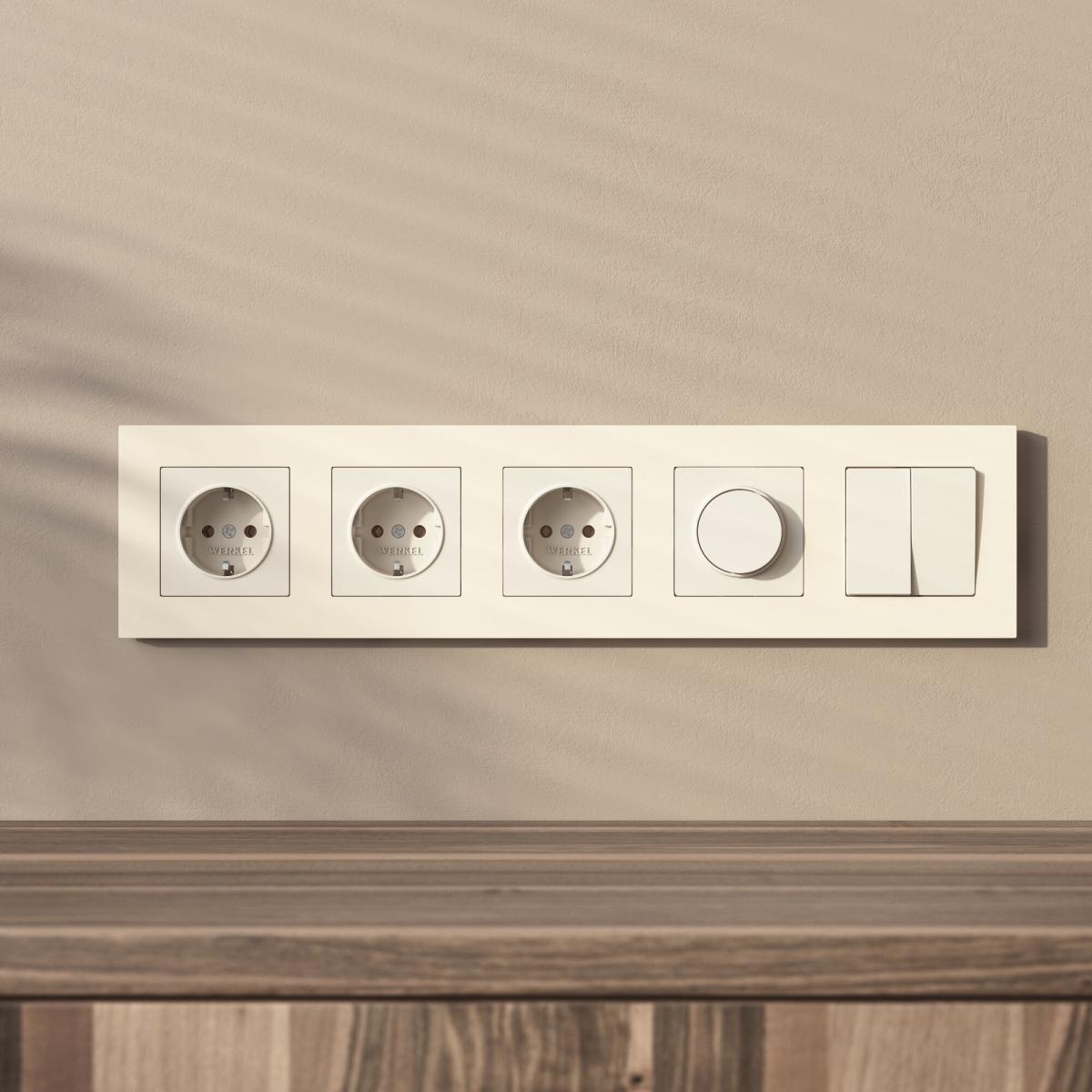 Рамка на 5 постов Werkel Slab (айвори софт) W0052962 4690389207938 a067787 в Санкт-Петербурге