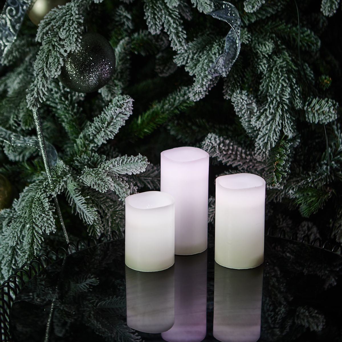 Набор свечей светодиодных Uniel ULD-F052 RGB RC CANDLE SET3 UL-00007259 в Санкт-Петербурге