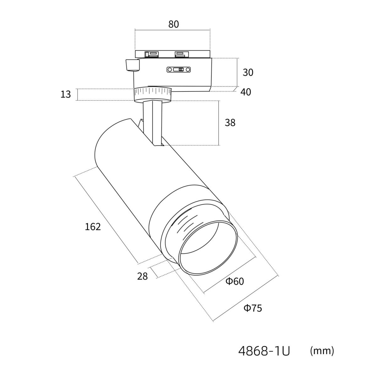 Трековый однофазный светильник Favourite Practica 4868-1U в #REGION_NAME_DECLINE_PP#