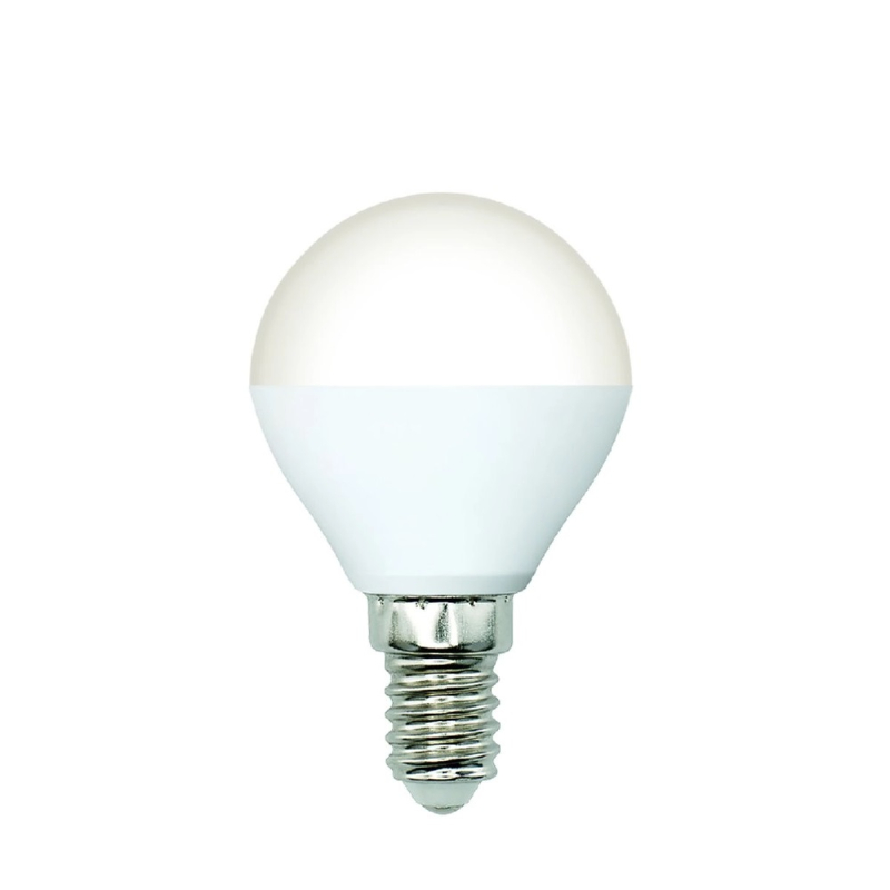 Лампа светодиодная Volpe E14 7W 3000K матовая LED-G45-7W/3000K/E14/FR/SLS UL-00008817 в Санкт-Петербурге