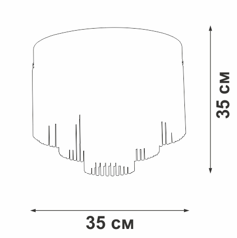 Потолочная люстра Vitaluce V53570-8/7PL в Санкт-Петербурге