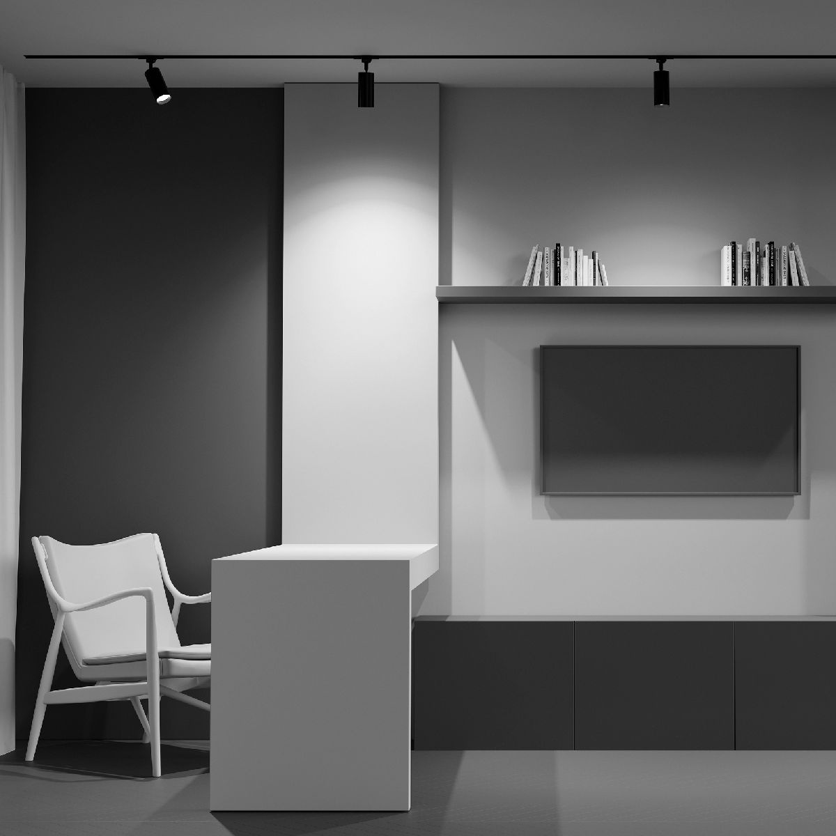 Трековый светильник Maytoni Technical Focus TR028-3-GU10-B в Санкт-Петербурге