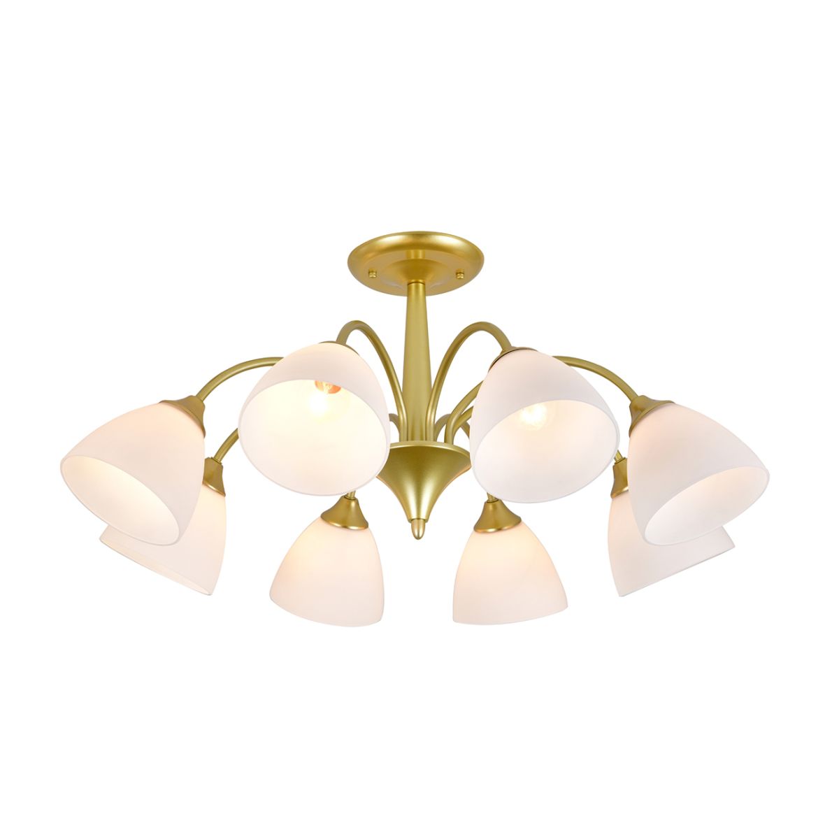 Люстра на штанге Escada Ilex 150003/8R Gold ES0000034 в Санкт-Петербурге