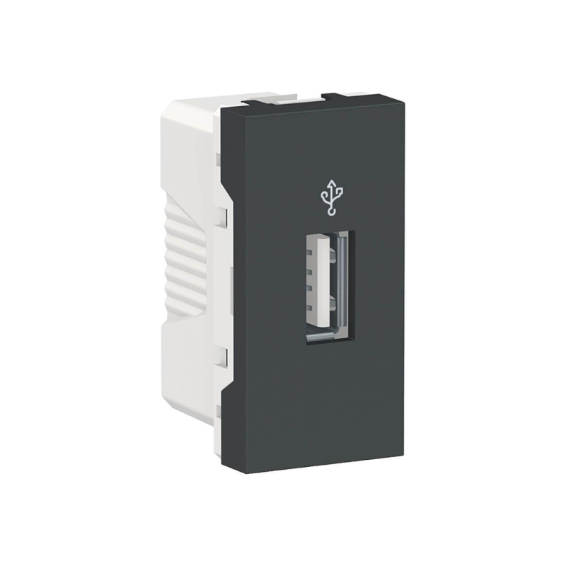 Розетка компьютерная USB Schneider Electric Unica New Modular NU342954 в Санкт-Петербурге