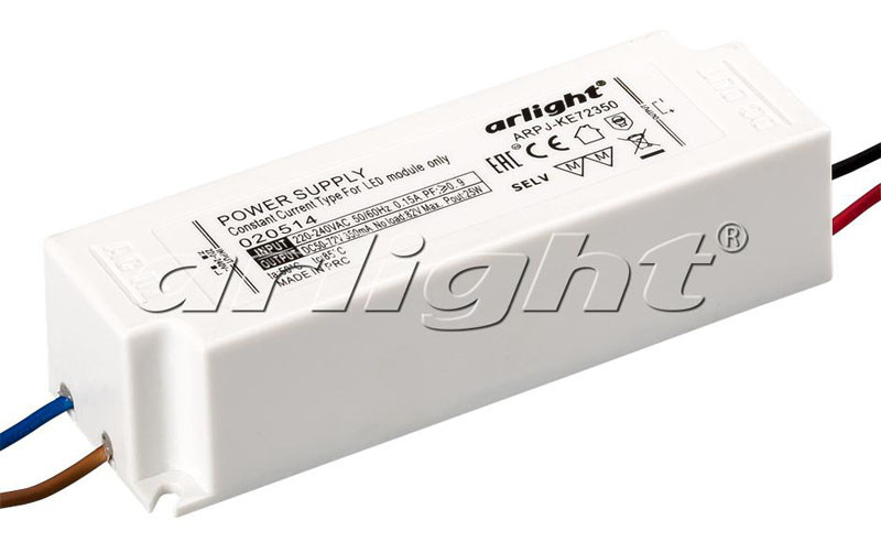 Блок питания Arlight ARPJ-KE72350 (25W, 350mA, PFC) 020514 в Санкт-Петербурге