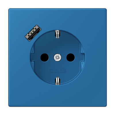 Розетка 2K+З USB Typ A Jung LC1520-18A211 в #REGION_NAME_DECLINE_PP#