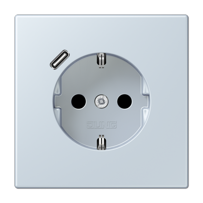 Розетка 2K+З USB Typ C Jung LC1520-18C209 в Санкт-Петербурге