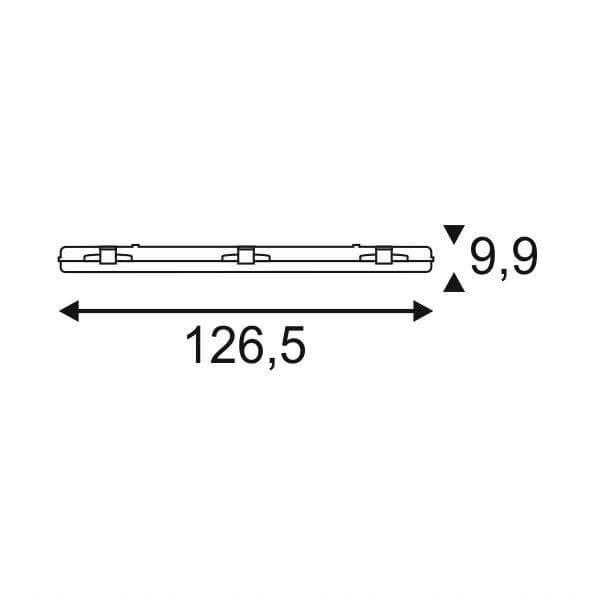 Уличный светильник SLV Germa 127cm Double 234102 в Санкт-Петербурге