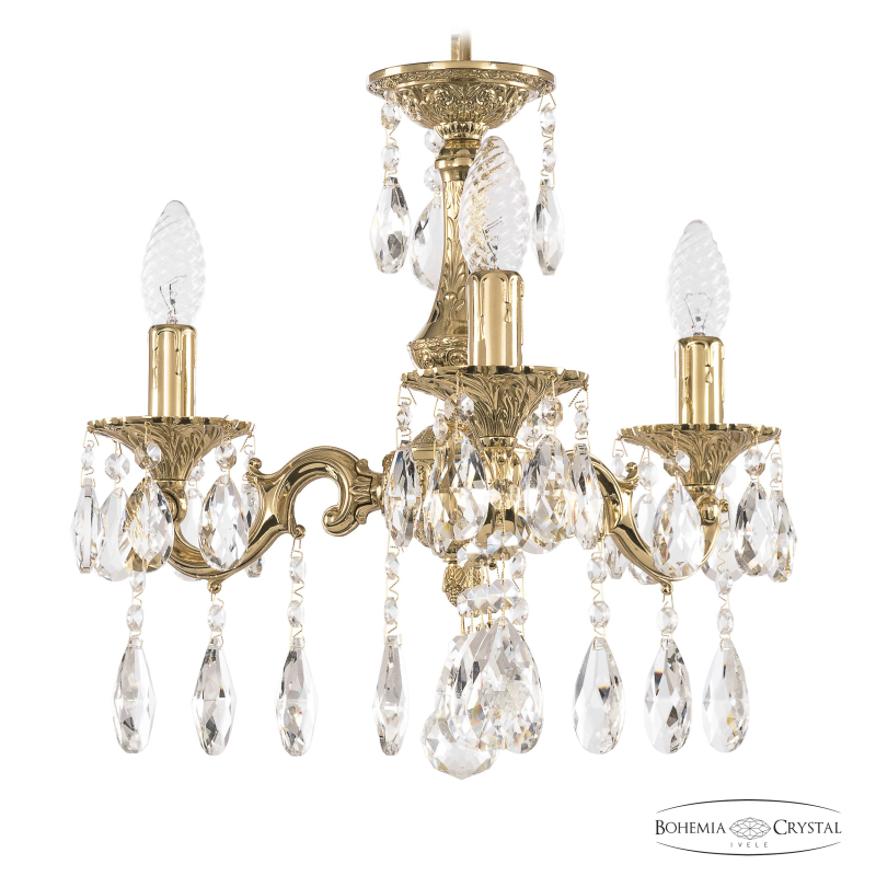 Подвесная люстра Bohemia Ivele Crystal Verona 72101/3/125 A G в Санкт-Петербурге