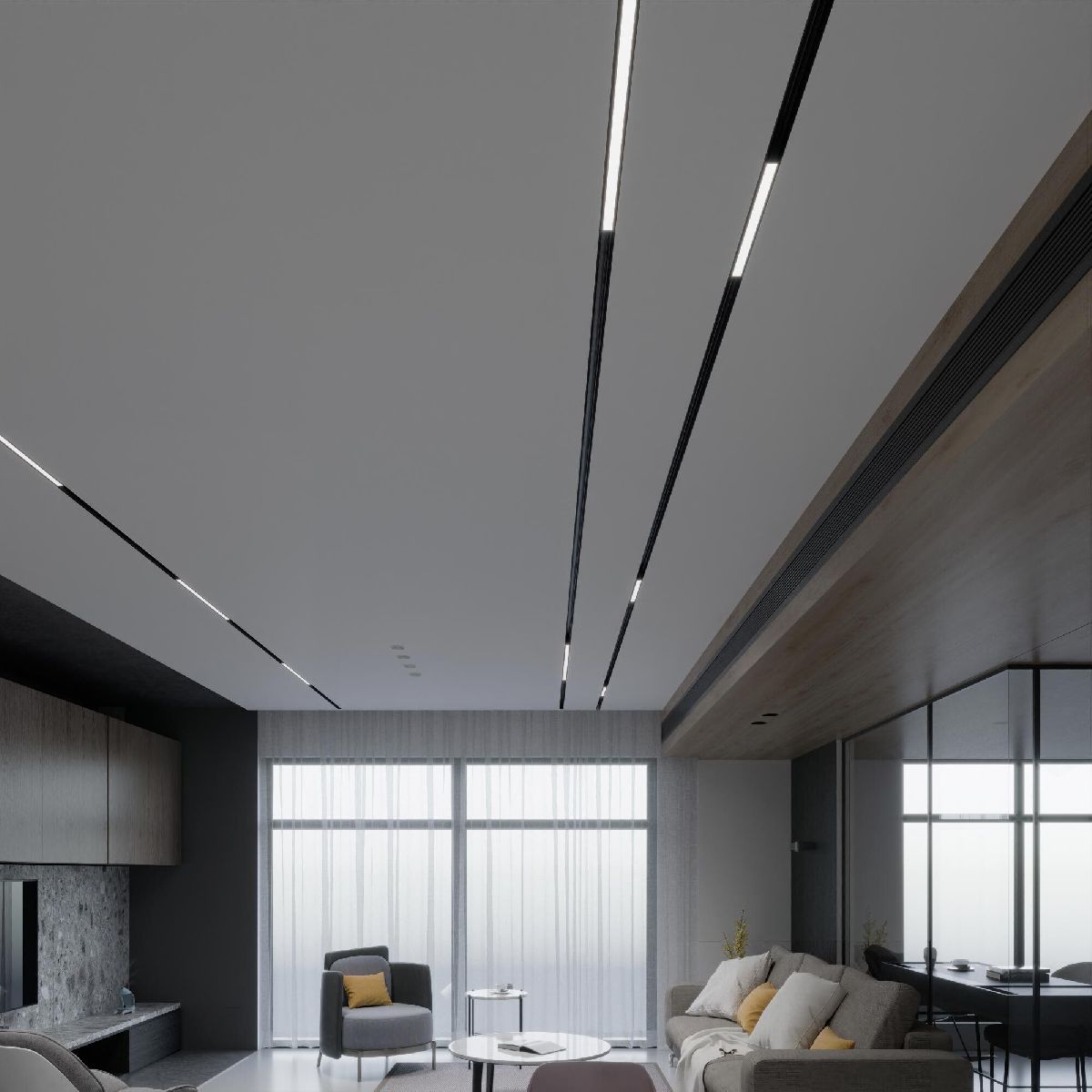 Трековый магнитный светильник Elektrostandard Slim Magnetic 4690389195389 a063541 в Санкт-Петербурге