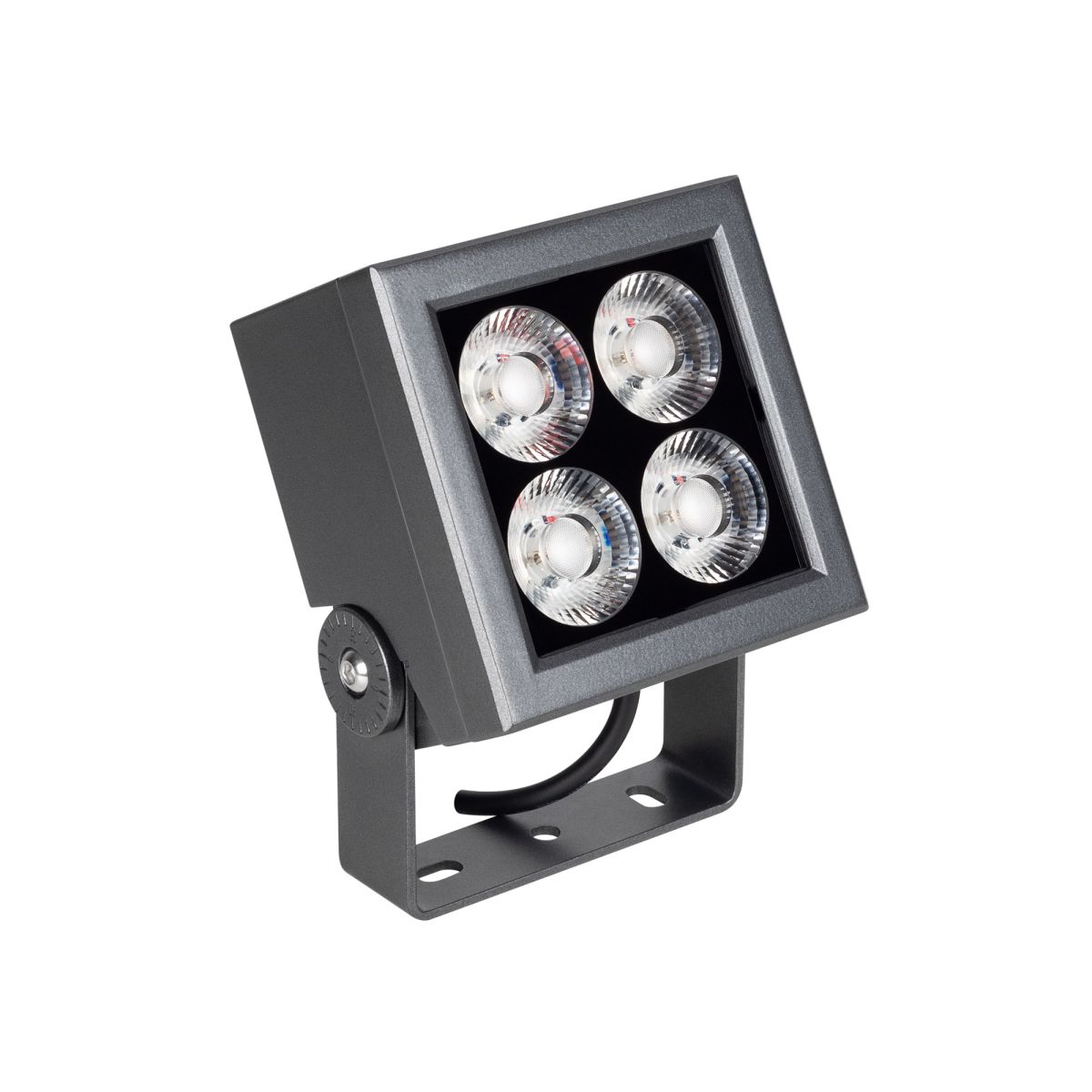 Прожектор Arlight KT-BLOCK-S130x130-15W RGBW-Day (Графит, 36 deg, 24V, DMX512) (IP66 Металл) 063038 в Санкт-Петербурге