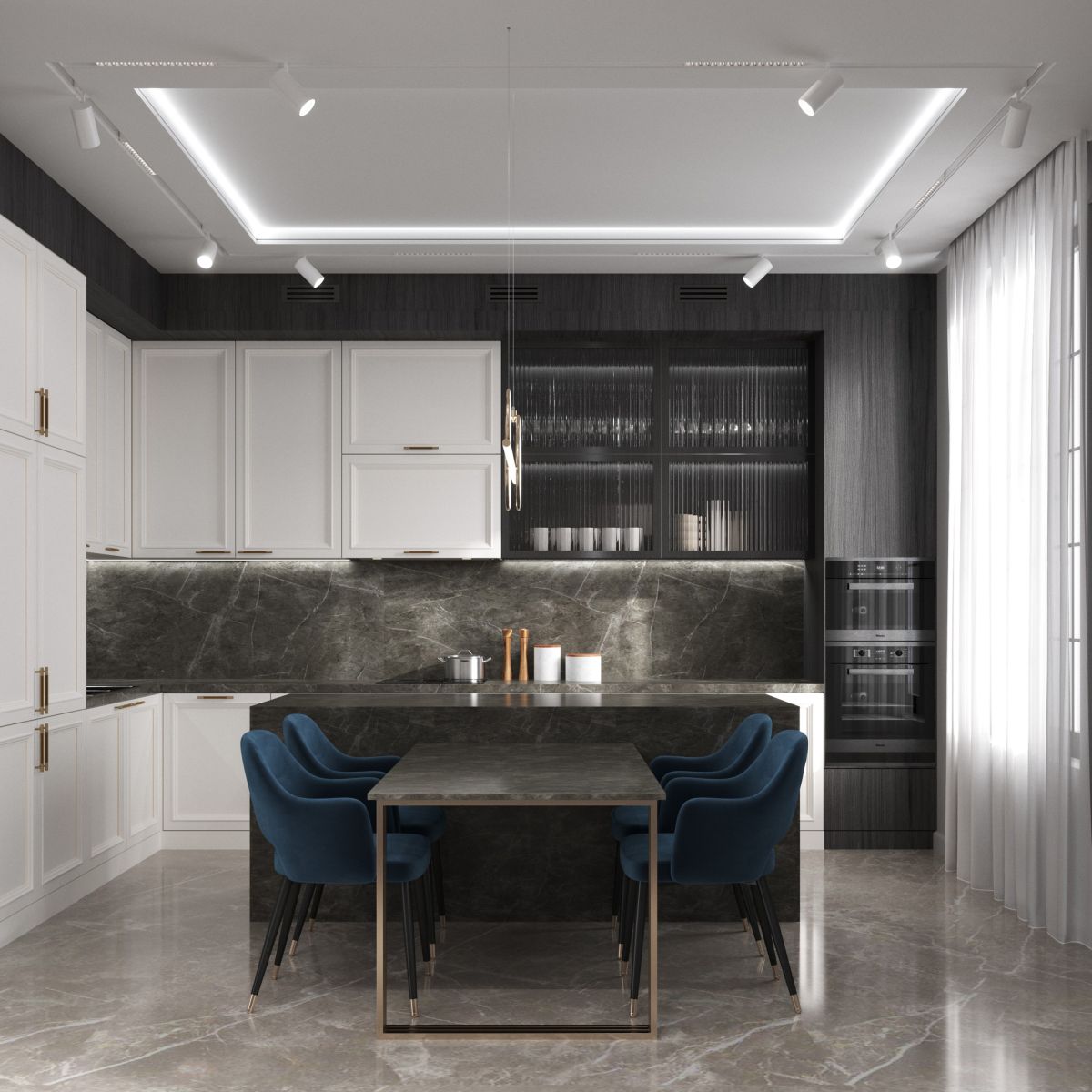 Накладной профиль для светодиодной ленты  Hesby Lighting Line HSBL_0195 в Санкт-Петербурге