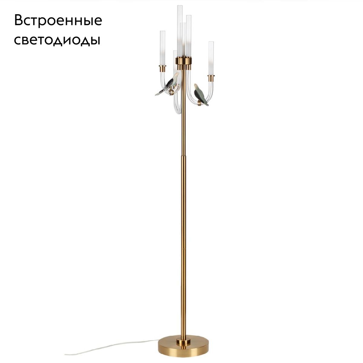 Торшер Odeon Light Lark L-vision 5431/12FL в Санкт-Петербурге