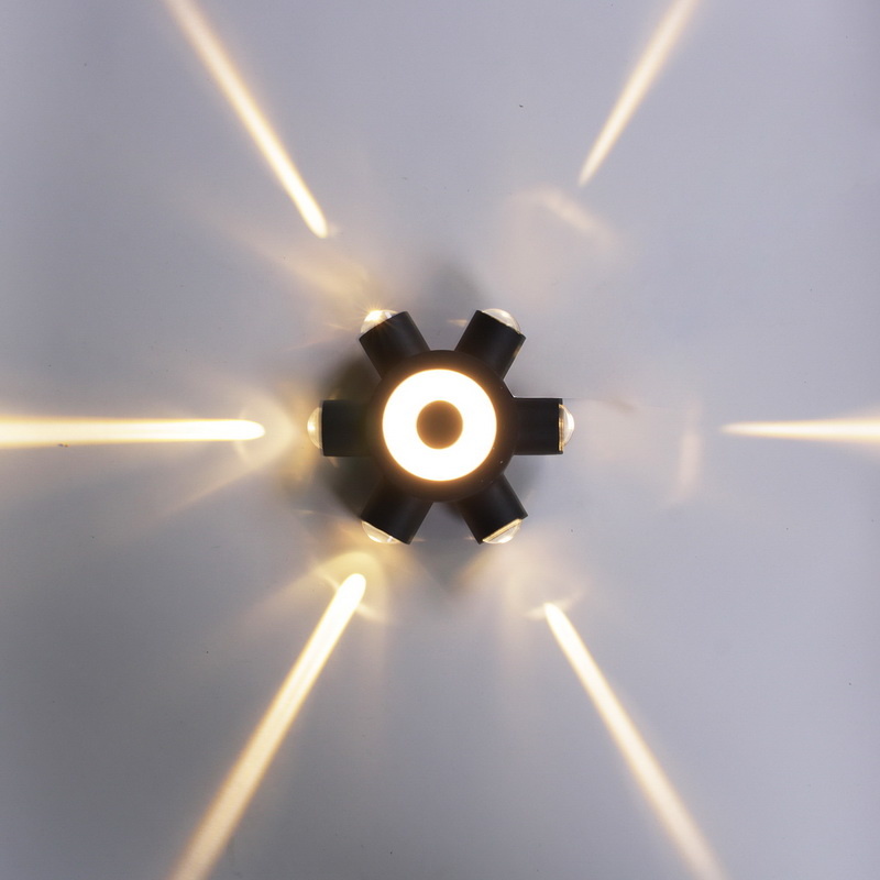 Архитектурный светильник Reluce 86973-9.2-007U LED2W+6*1W BK в Санкт-Петербурге