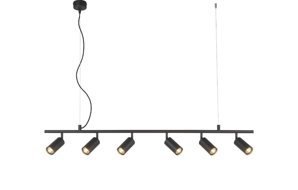 Подвесной светильник Crystal Lux RIVO SP6 L1200 BL в #REGION_NAME_DECLINE_PP#