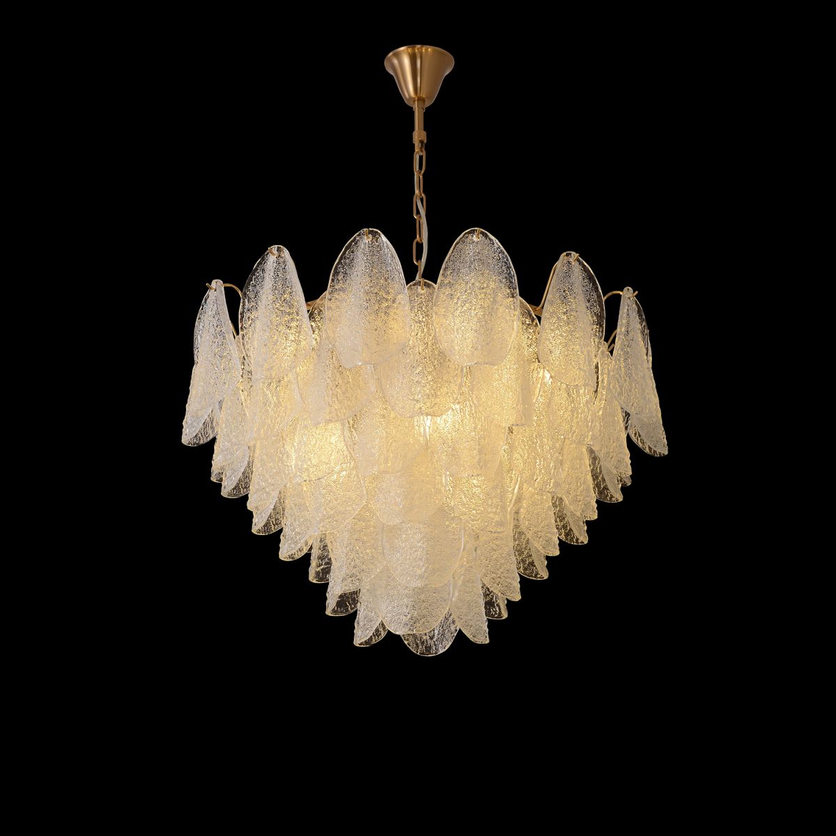 Подвесная люстра Crystal Lux EMILIA SP12 BRASS в Санкт-Петербурге