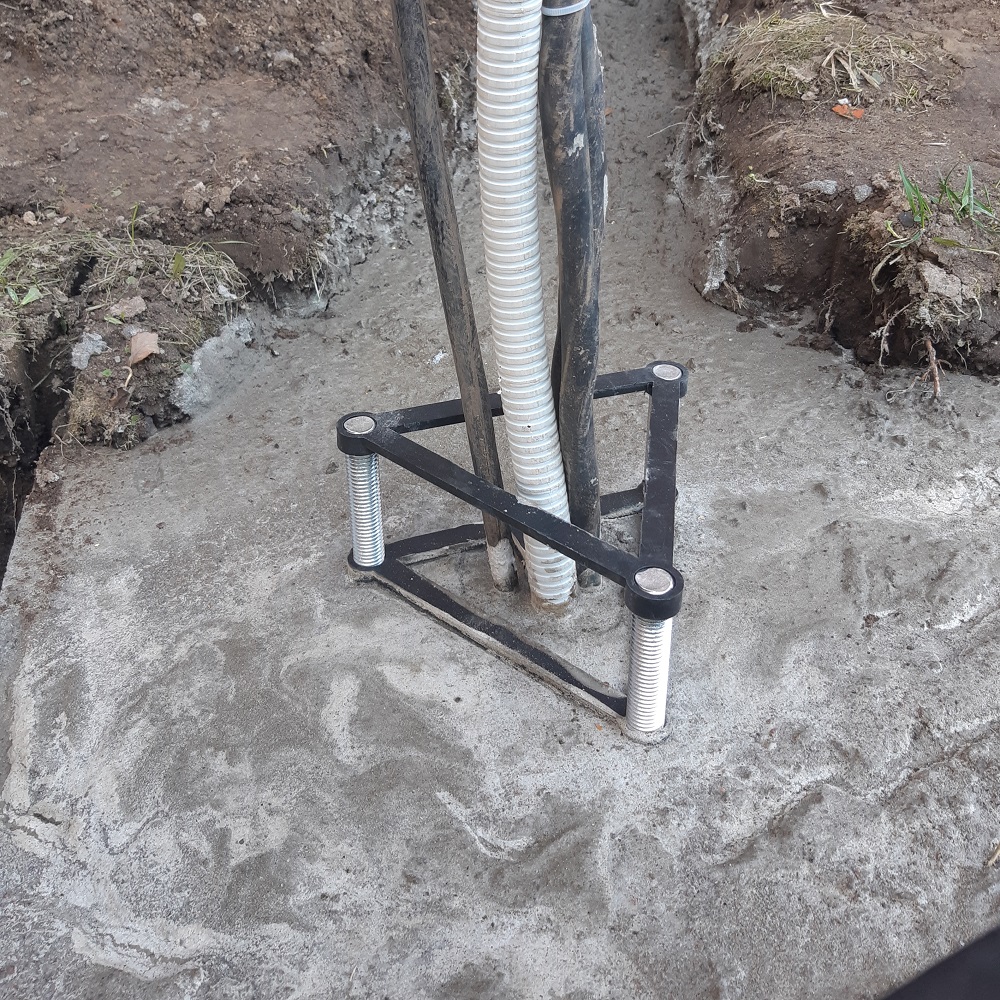 Садово-парковый светильник Fumagalli EKTOR 3000 MIDIPILAR/GLOBE 400 modern 1L G41.365.A10.AYE27 в Санкт-Петербурге