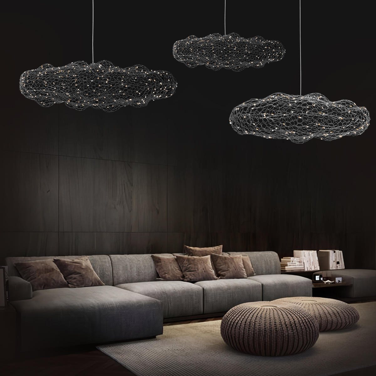 Подвесной светильник Loft IT Cloud 10247/350 Silver в #REGION_NAME_DECLINE_PP#