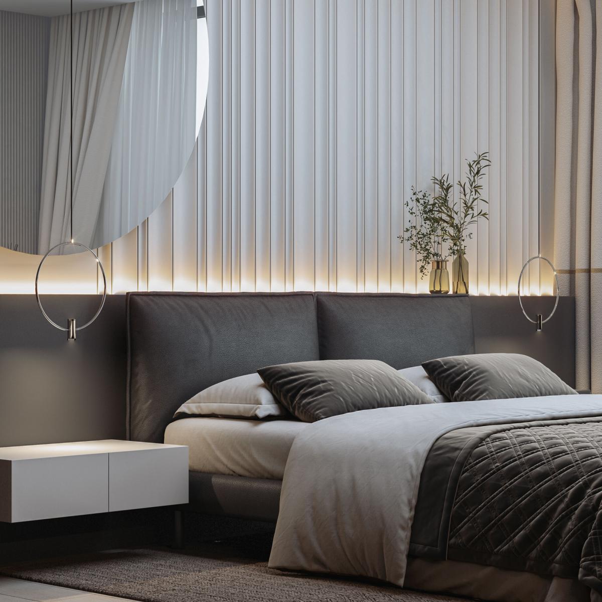 Подвесной светильник Eurosvet Layla 50257/1 LED никель a065625 в #REGION_NAME_DECLINE_PP#