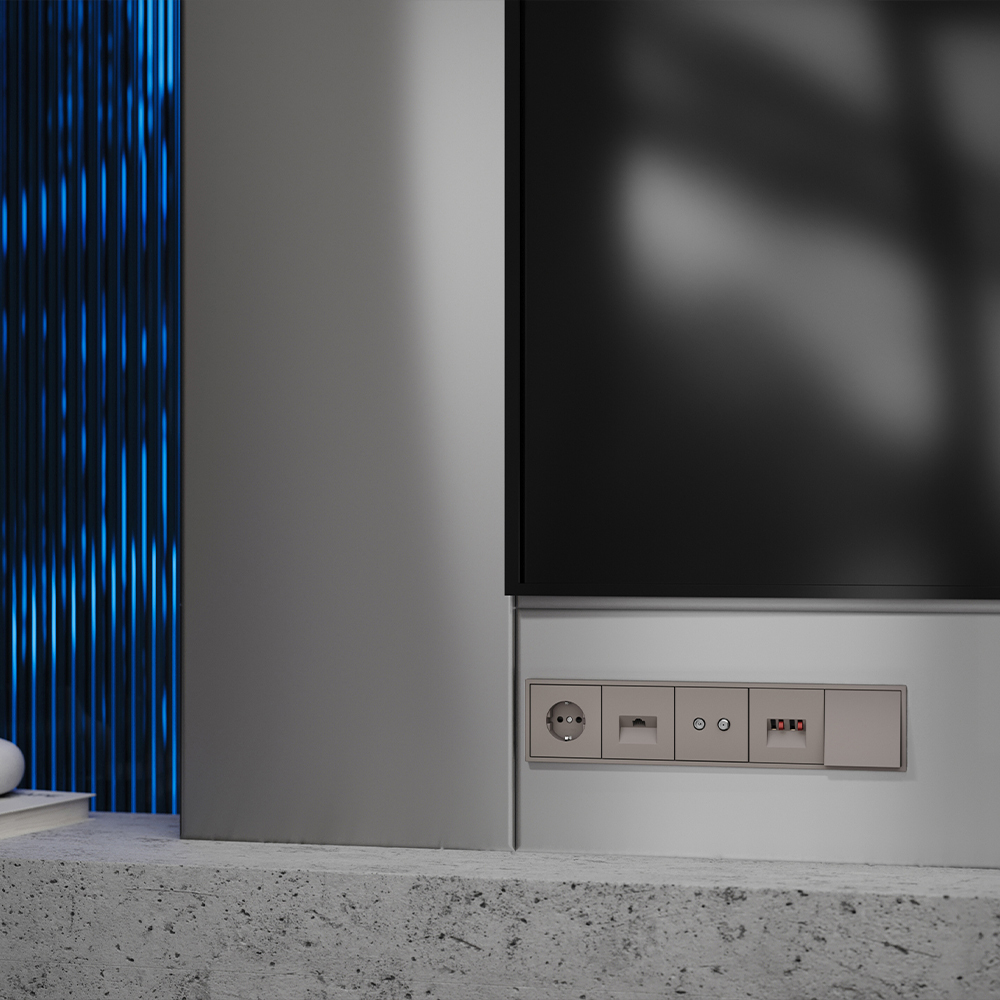 Накладка для розетки телевизионной оконечной TV+SAT Voltum S70 (капучино) VLS001614 в #REGION_NAME_DECLINE_PP#