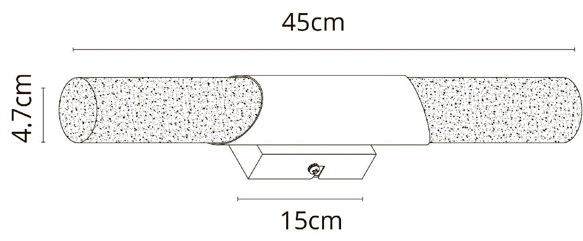 Подсветка для зеркал Arte Lamp Aqua-Bastone A2470AP-2BK в Санкт-Петербурге