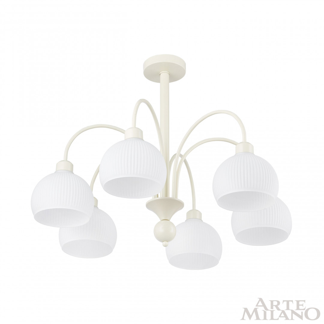 Люстра на штанге Arte Milano Napoli 313066/D700/6 IV в Санкт-Петербурге