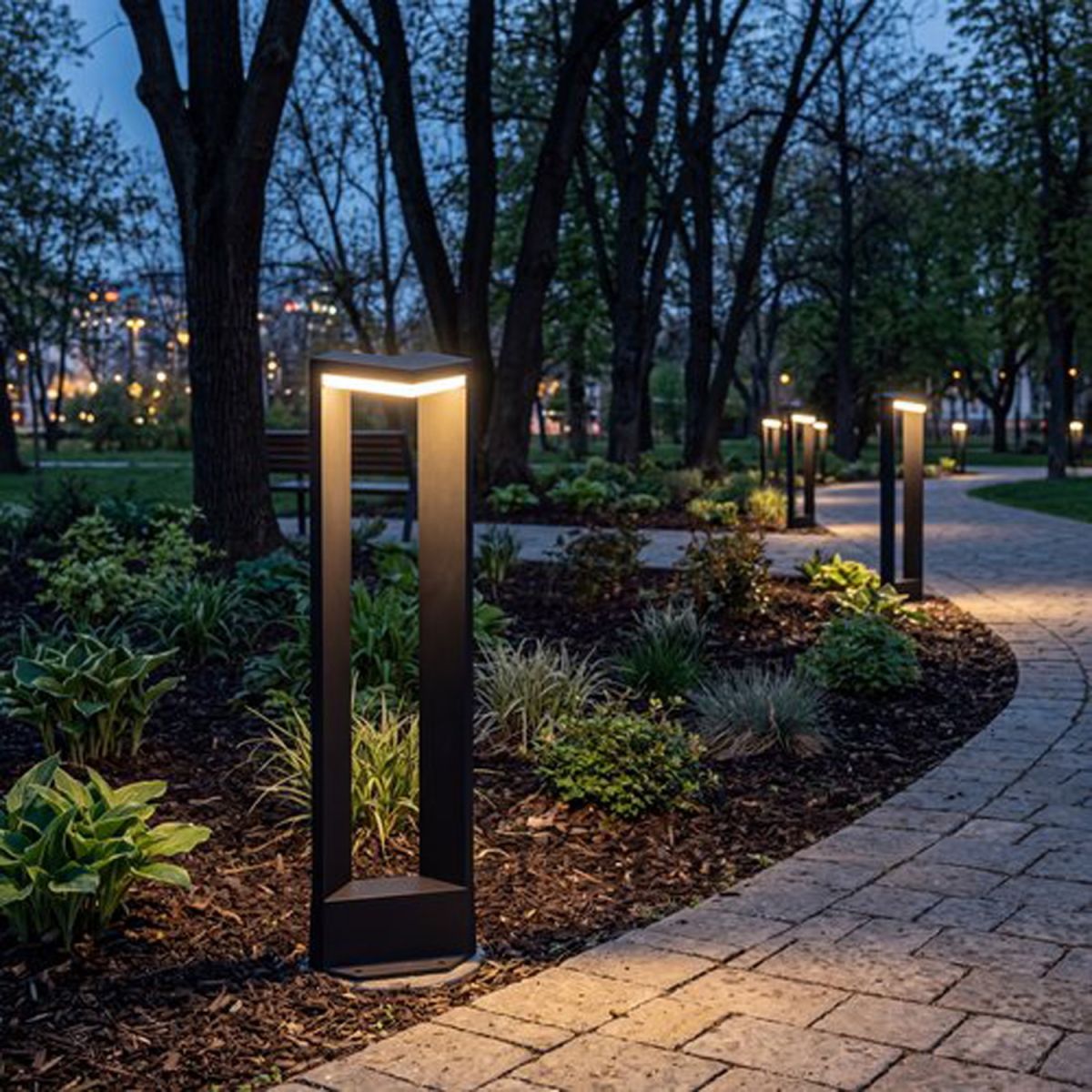 Ландшафтный светильник Reluce 09980-0.7-001JH 0.6M LED12W BK RLOS УЦ в Санкт-Петербурге