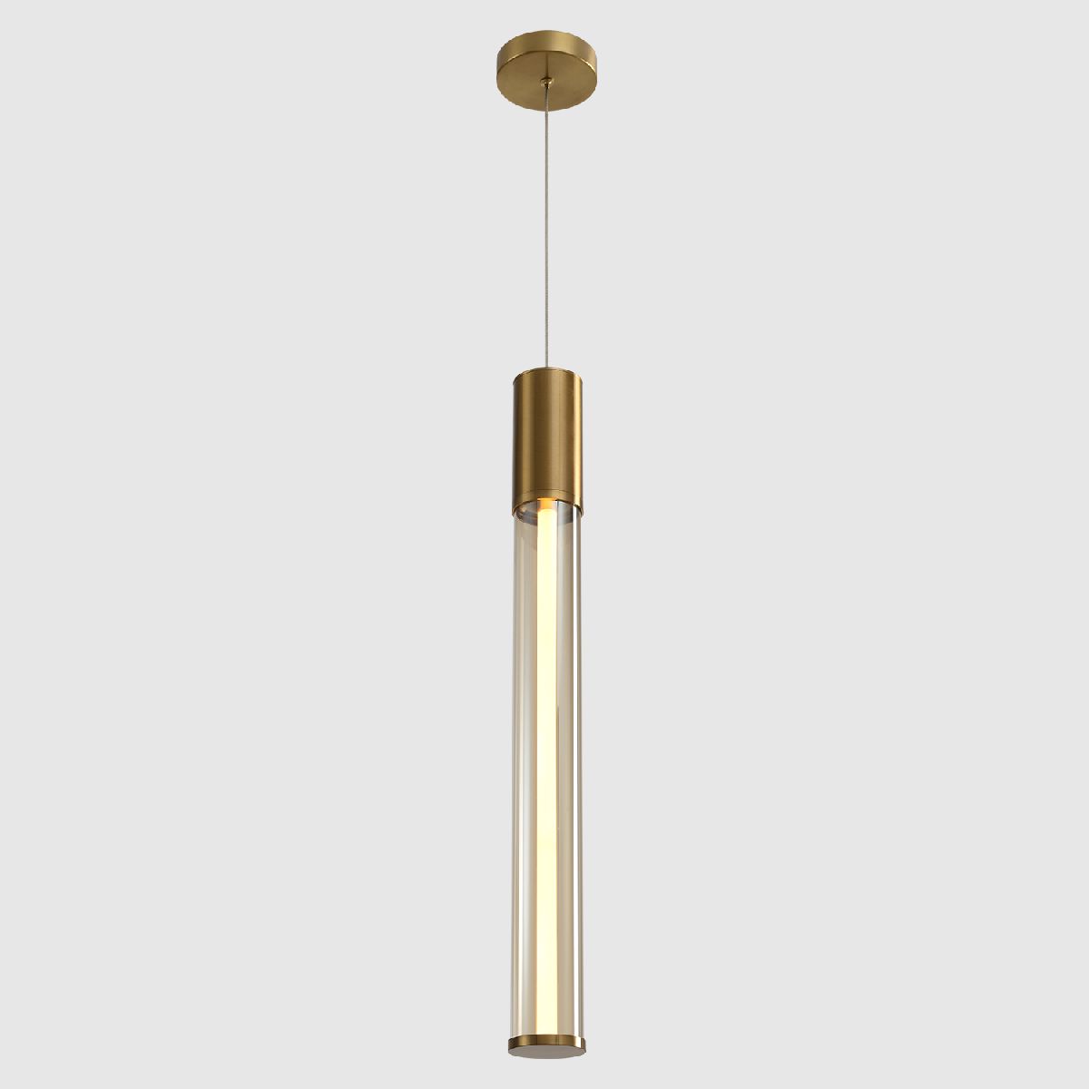 Подвесной светильник Crystal Lux LINEUP SP11W LED BRASS в Санкт-Петербурге