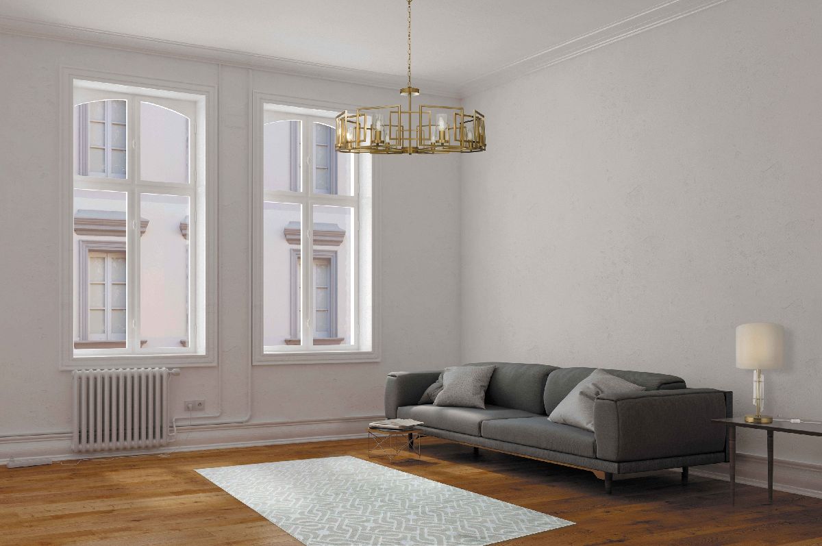 Подвесная люстра Maytoni Bowi H009PL-08G в #REGION_NAME_DECLINE_PP#