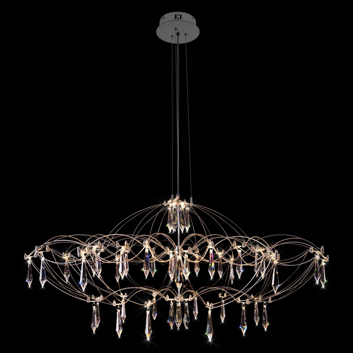 Подвесная люстра Loft IT Mira 10586/900 Silver Asfour в Санкт-Петербурге
