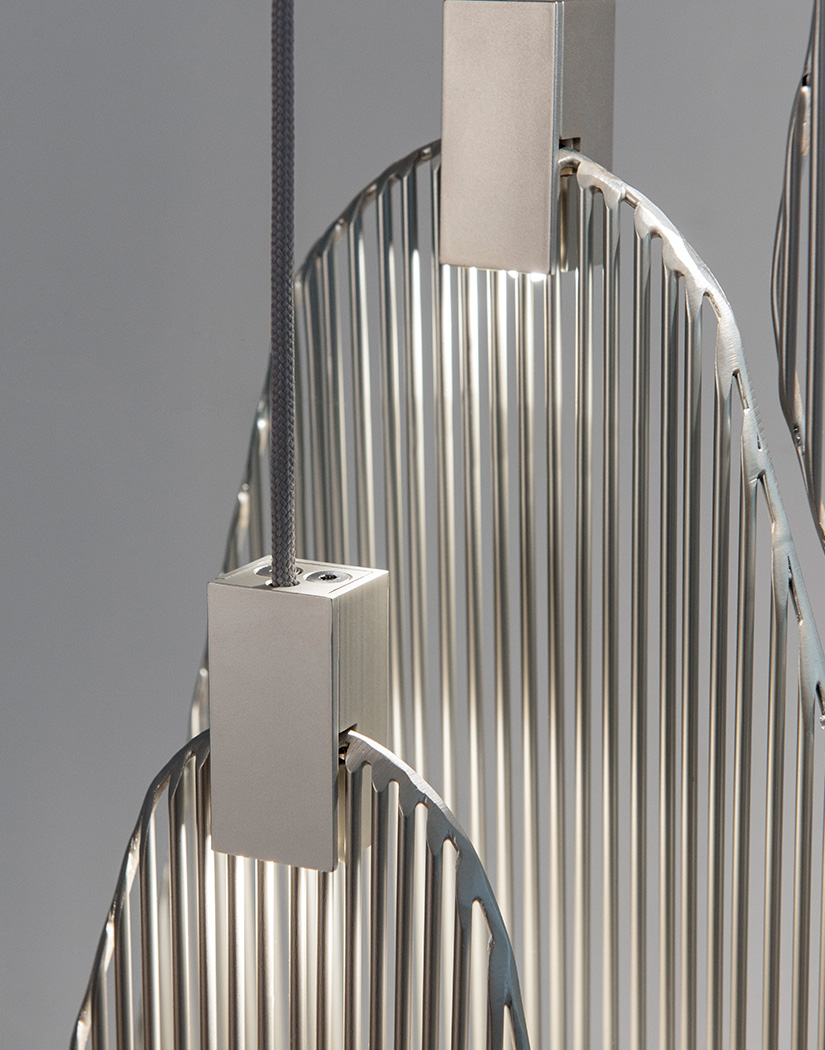 Подвесной светильник Delight Collection 5046P/M satin nickel в #REGION_NAME_DECLINE_PP#