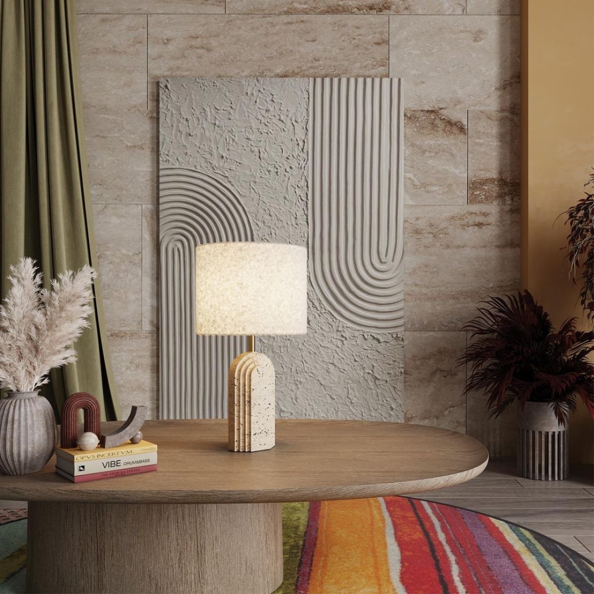 Настольная лампа Odeon Light Midcent Ondulato 7172/1T в Санкт-Петербурге