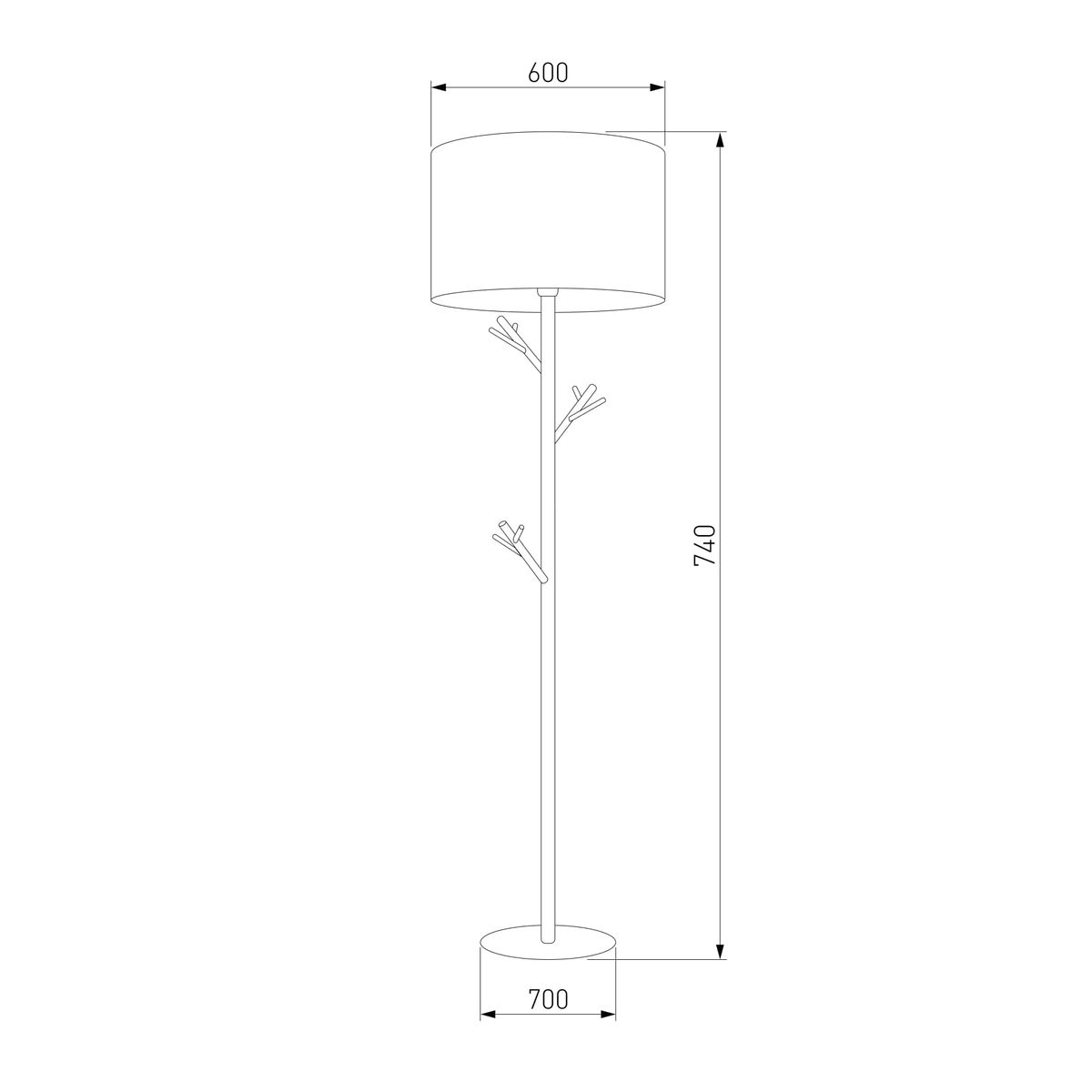 Торшер TK Lighting 5572 Albero White в #REGION_NAME_DECLINE_PP#