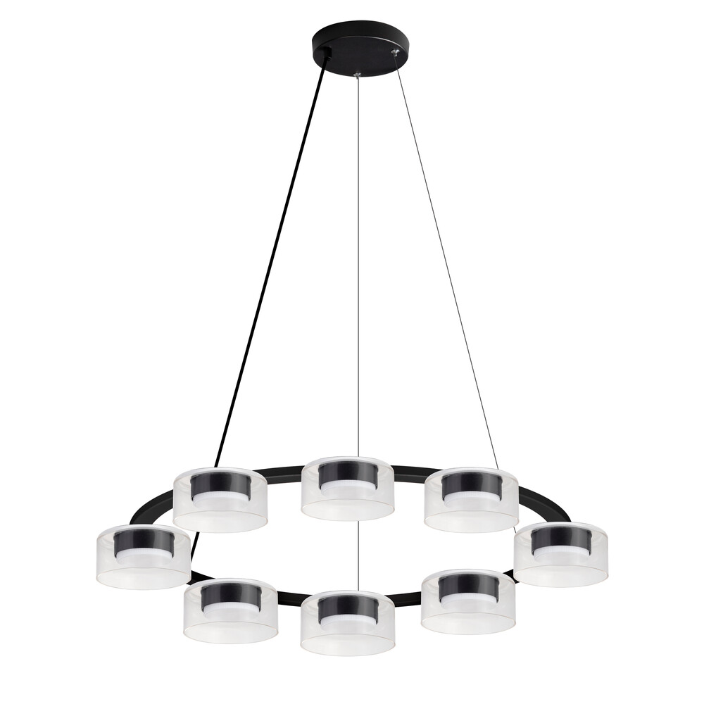 Подвесная люстра Arte Lamp Alius A8042SP-8BK в Санкт-Петербурге