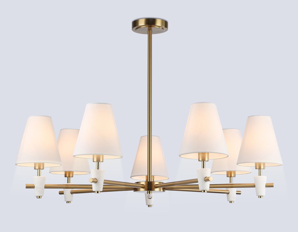 Люстра на штанге Ambrella Light High Light Ceramo Classic LH75045 в #REGION_NAME_DECLINE_PP#