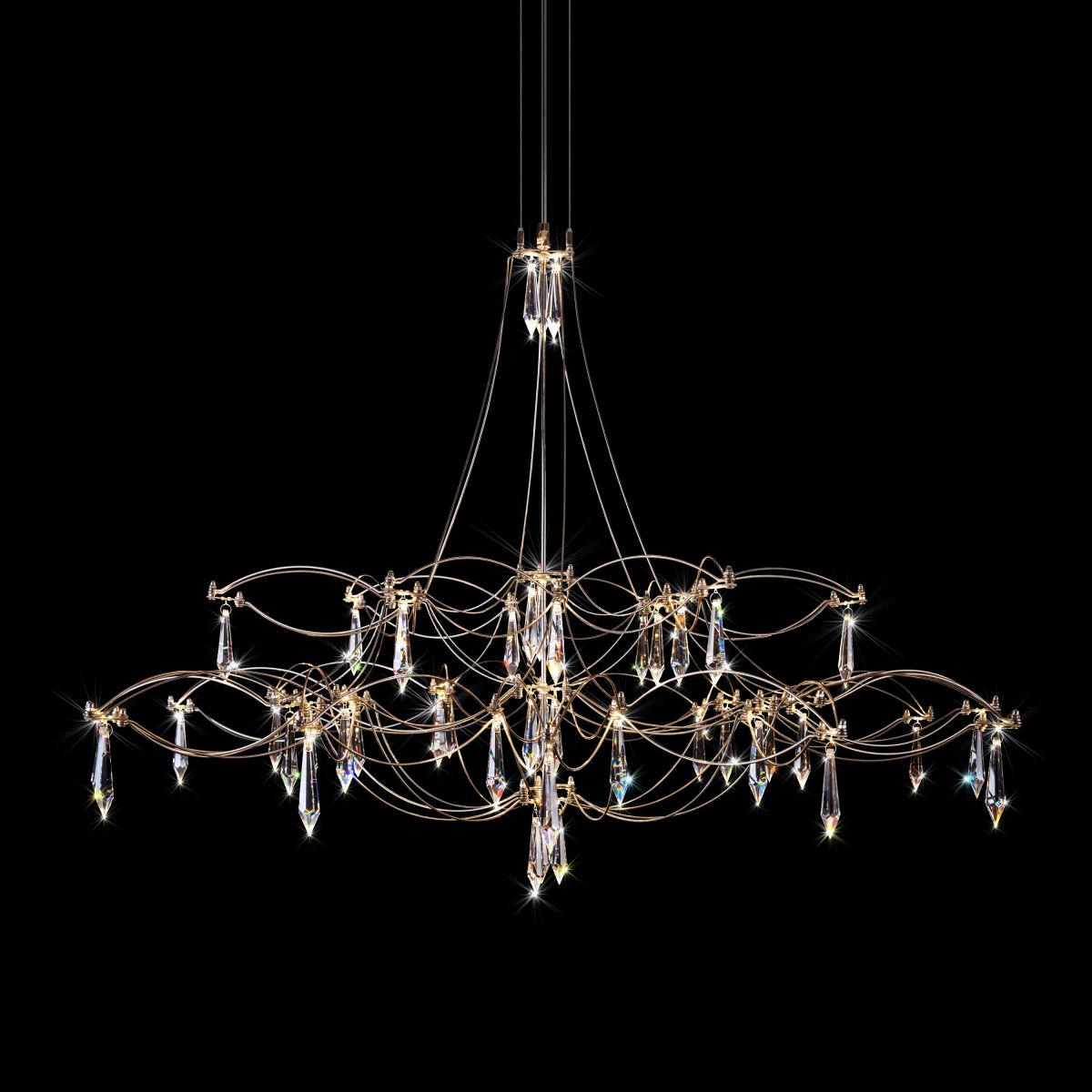 Подвесная люстра Loft IT Mira 10590/1000 Silver Asfour в Санкт-Петербурге