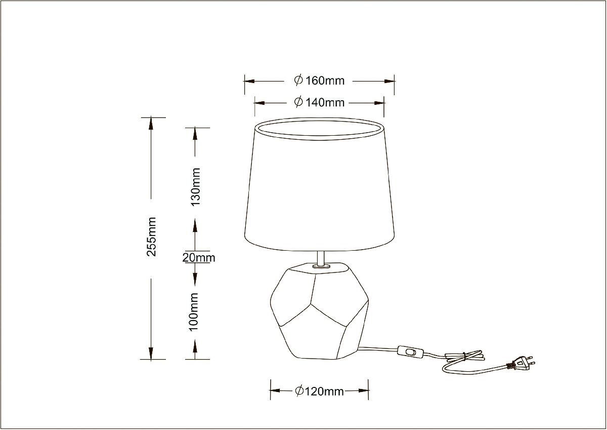 Настольная лампа Arte Lamp Zibal A5005LT-1WH в #REGION_NAME_DECLINE_PP#