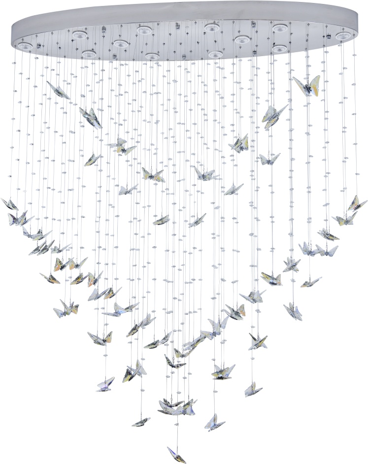 Подвесная люстра Stilfort Кристал Флайт 2201/09/12PL в #REGION_NAME_DECLINE_PP#
