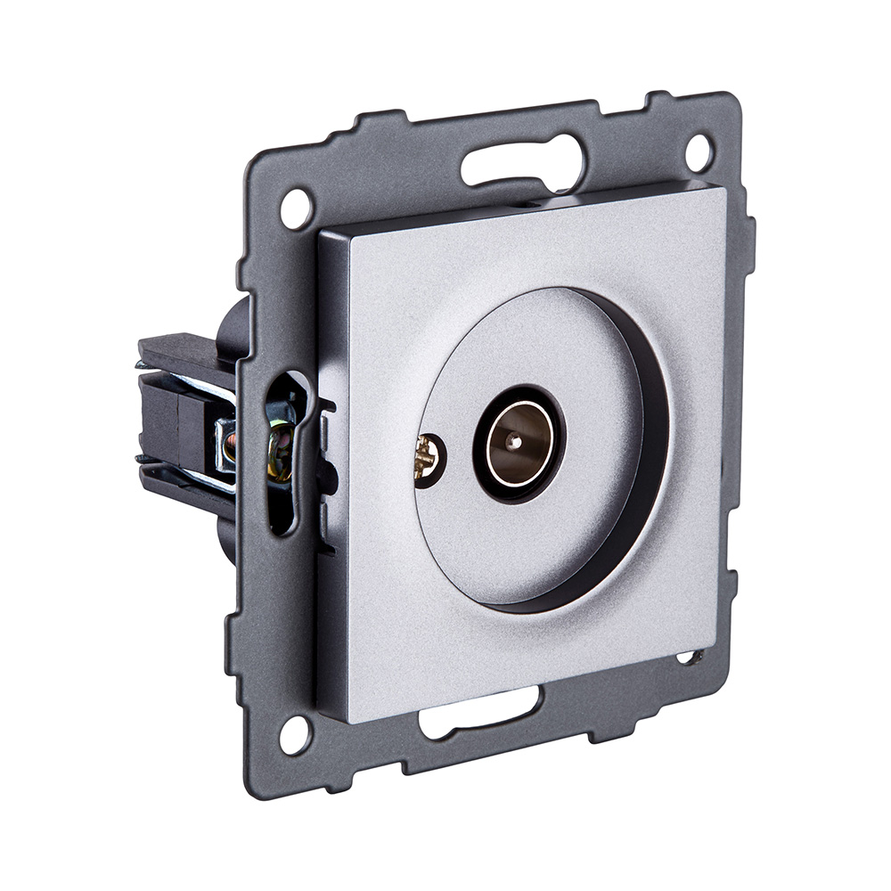 Розетка TV (папа), серый Kollinger REA-007GY для Aspekt, Eleganz, Reflex в #REGION_NAME_DECLINE_PP#