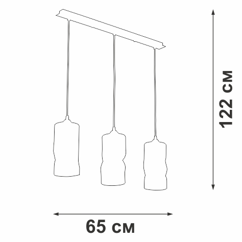 Подвесной светильник Vitaluce V4853-1/3S в Санкт-Петербурге