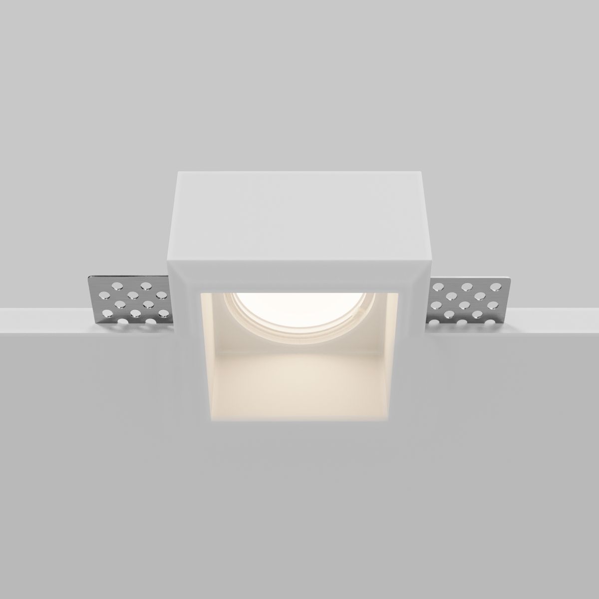 Встраиваемый светильник Maytoni Technical Gyps Modern DL131-GU10-01-W в Санкт-Петербурге