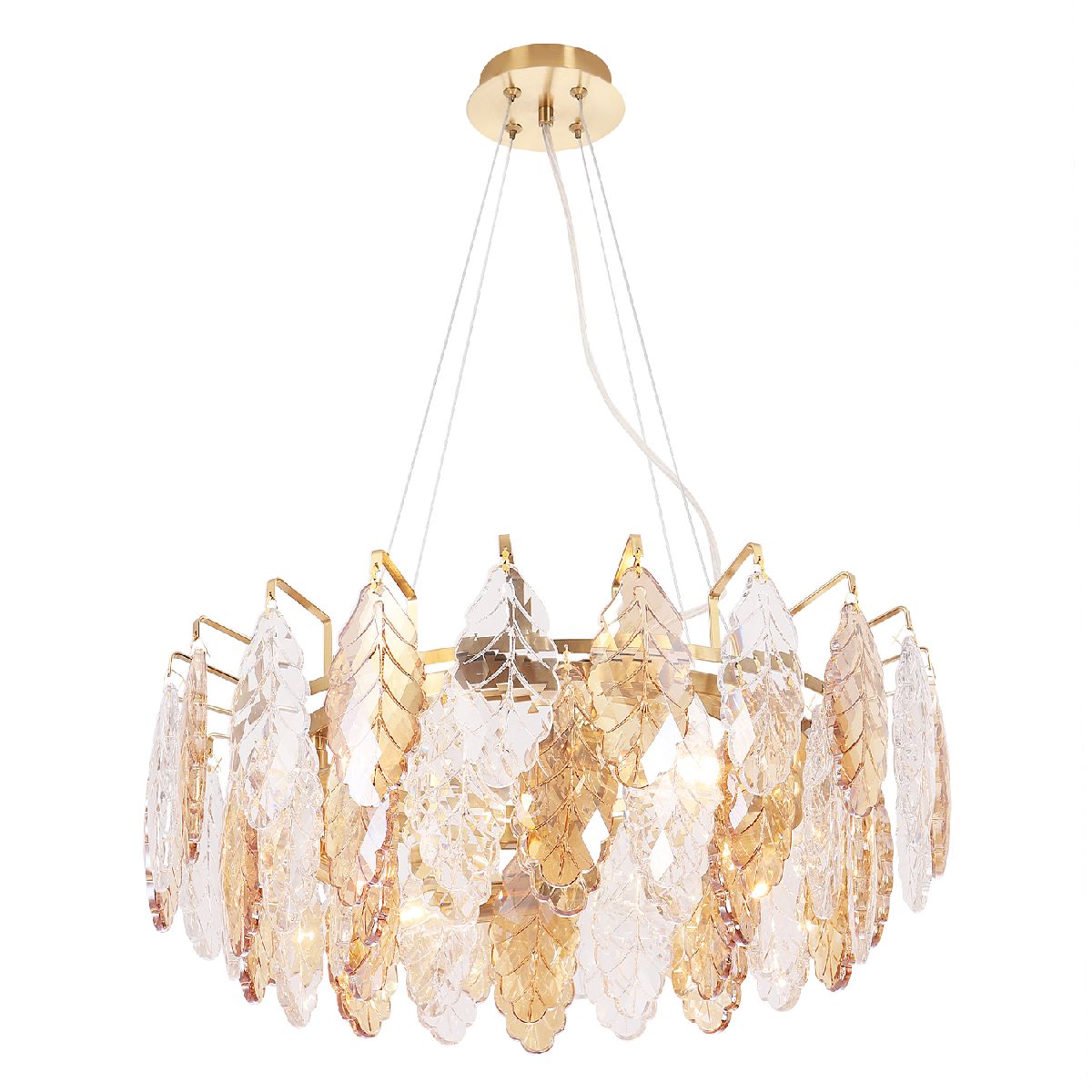 Подвесная люстра Crystal Lux TREVI SP6 BRASS в #REGION_NAME_DECLINE_PP#