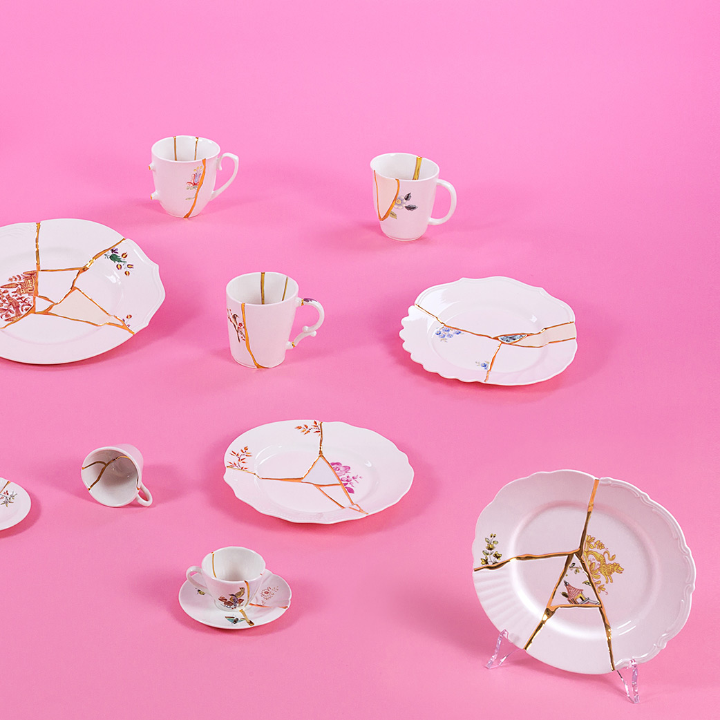 Блюдо Seletti Kintsugi 9655 в Санкт-Петербурге