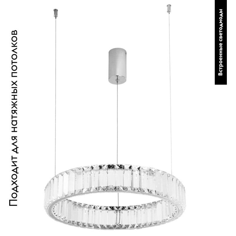 Подвесной светодиодный светильник Divinare Renata 1135/02 SP-24 в Санкт-Петербурге