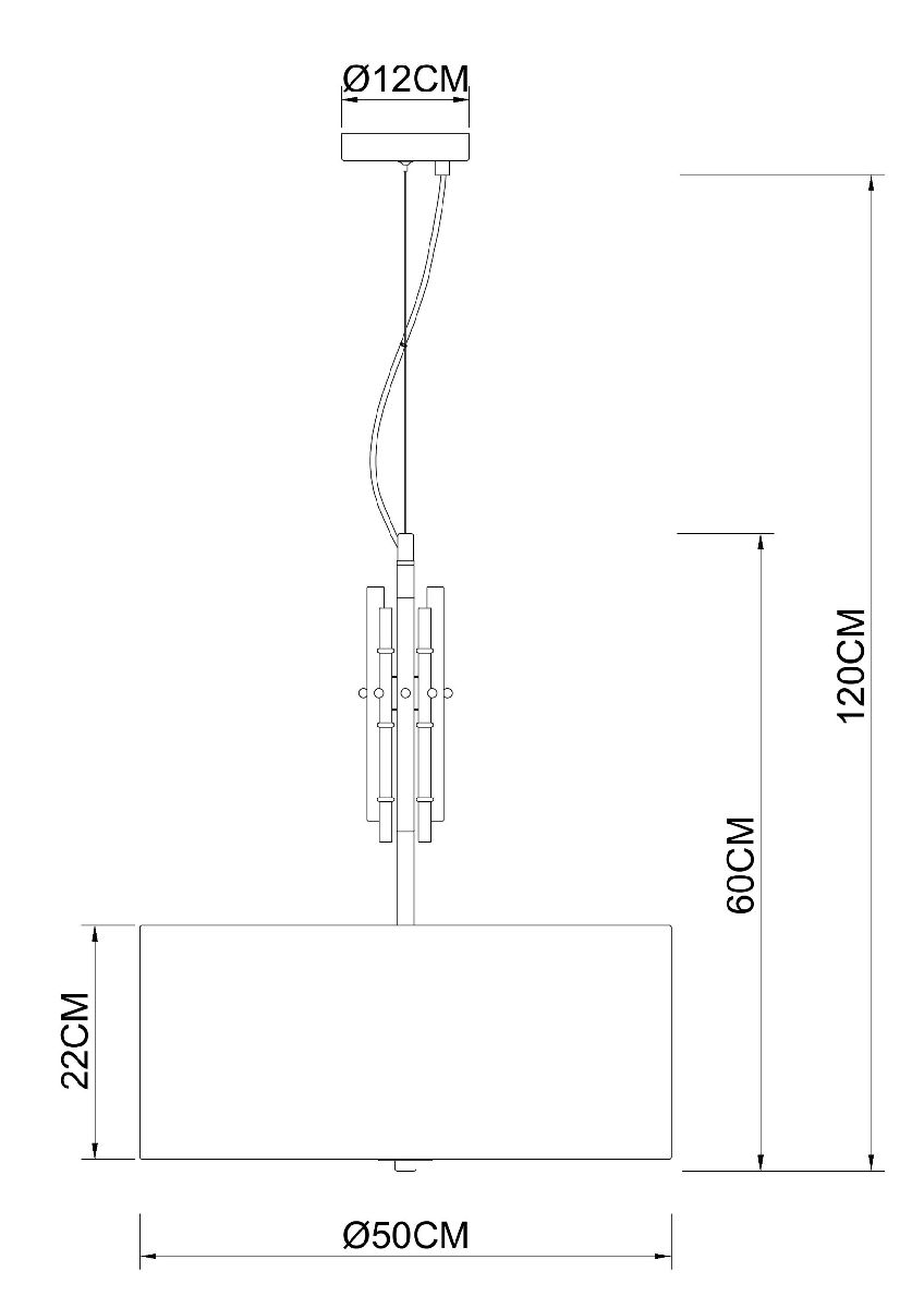 Подвесной светильник Arte Lamp Taygeta A4097SP-5CC в Санкт-Петербурге