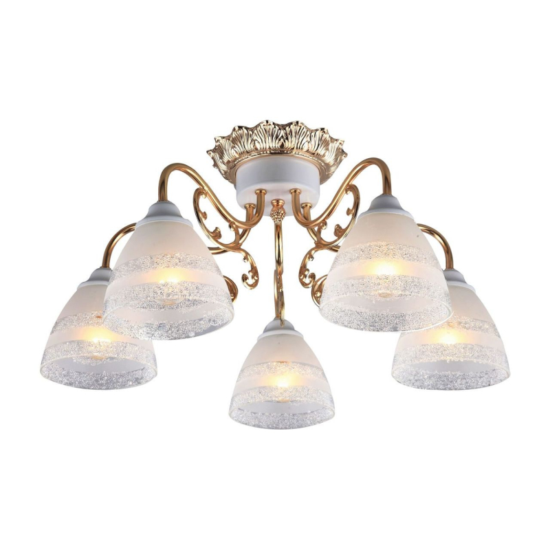 Потолочная люстра Arte Lamp A7072PL-5WG в #REGION_NAME_DECLINE_PP#