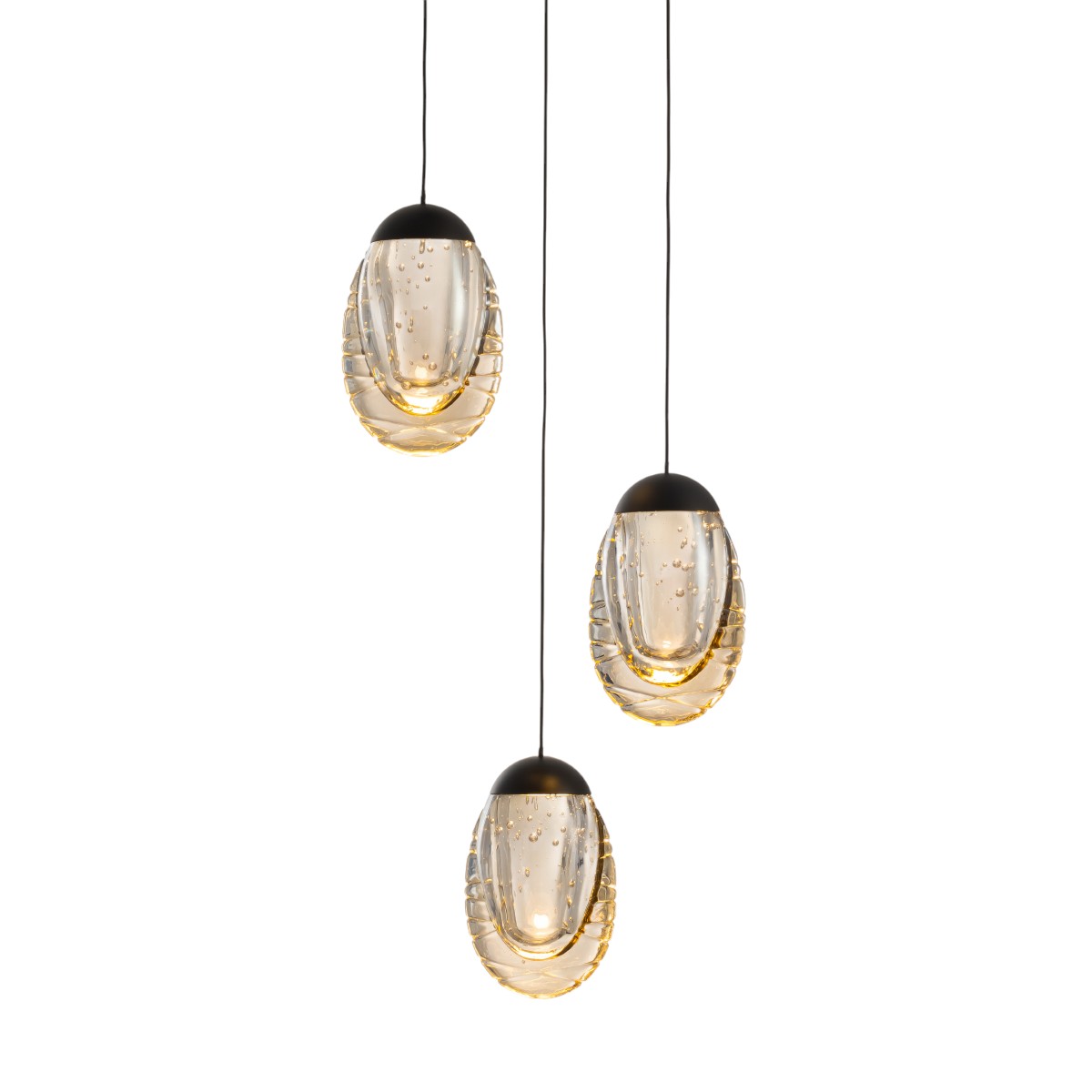 Подвесной светильник Delight Collection MD25090022-3A matt black/champagne в Санкт-Петербурге
