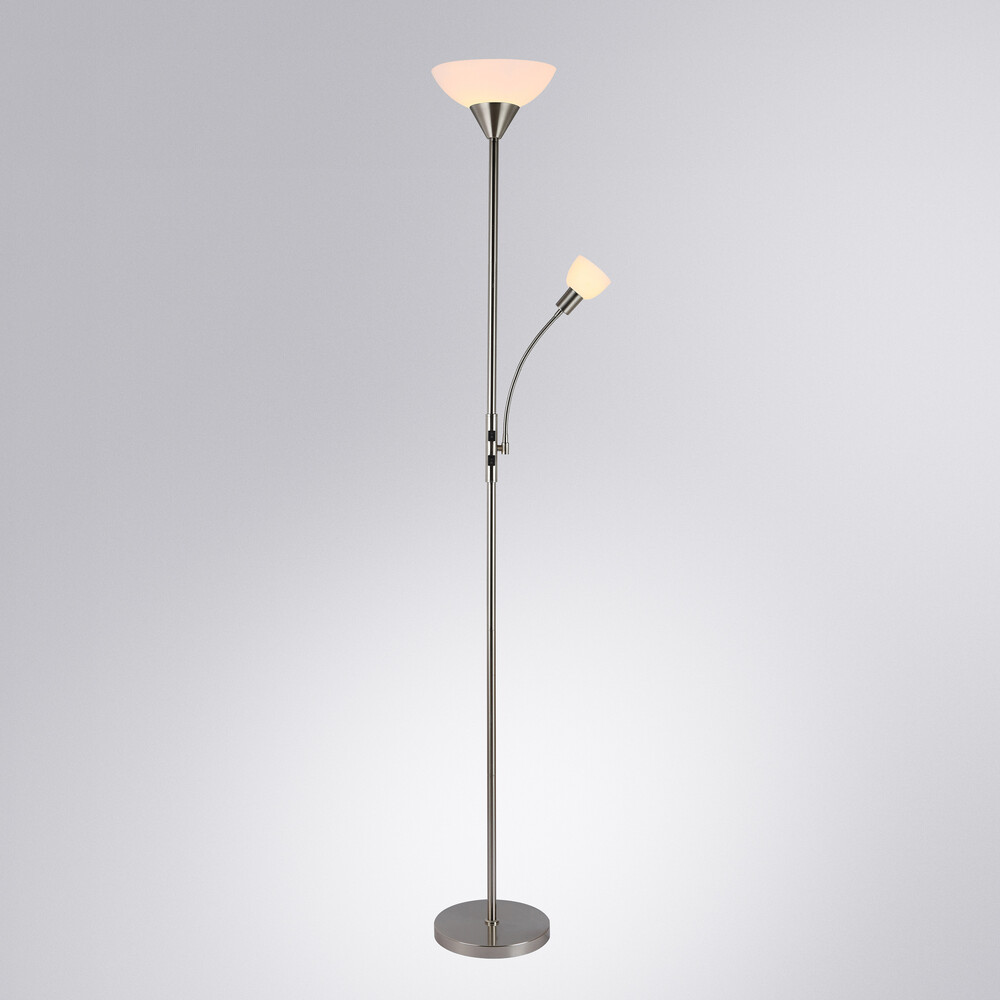 Торшер Arte Lamp Duetto A4085PN-2SS в Санкт-Петербурге