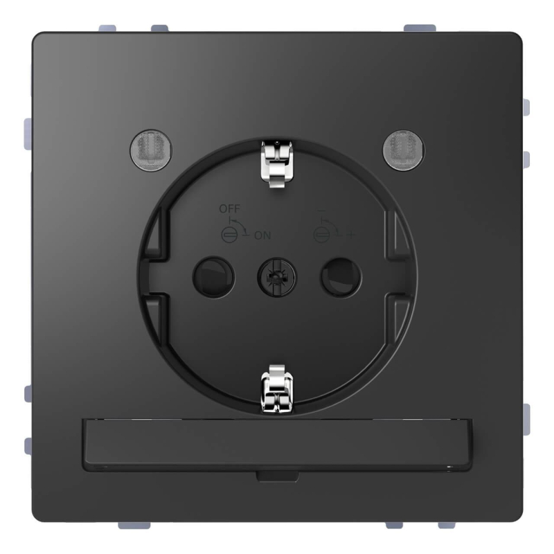 Розетка Schneider Electric Merten D-Life 16A с/з и LED модулем MTN2304-6034 в Санкт-Петербурге