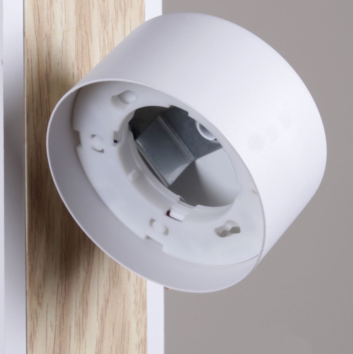 Настенный светильник Reluce 12540-0.2-01 WH+WOOD в Санкт-Петербурге